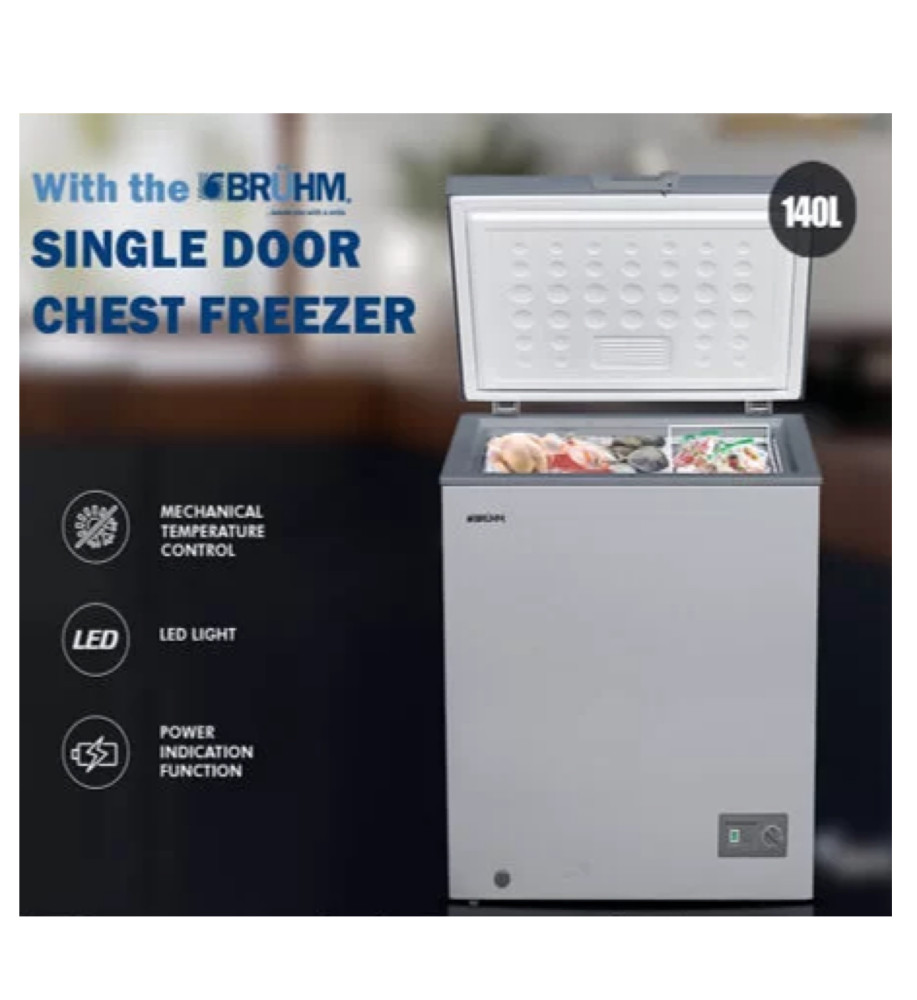 BRUHM CHEST FREEZER ( IN SIZES ) Kitchen And Beyond