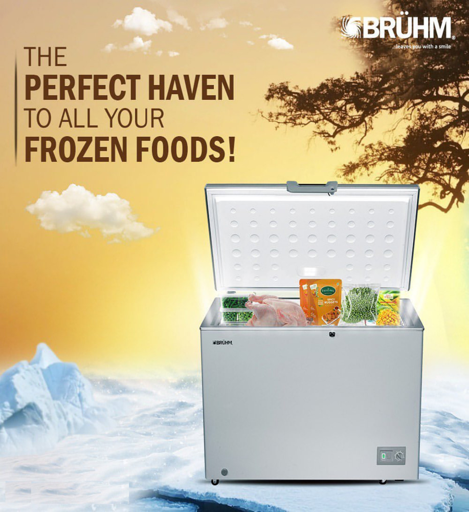 BRUHM CHEST FREEZER ( IN SIZES ) Kitchen And Beyond