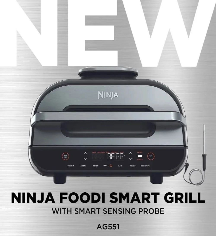 Ninja Foodi Max Health Grill Air Fryer Ag Uk Kitchen And Beyond