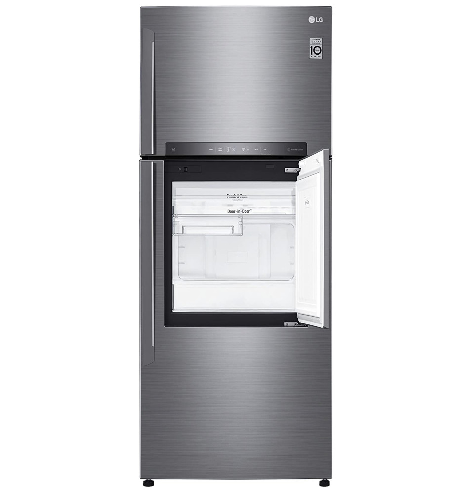 LG Linear Compressor 512 Liter Fridge, 18 Cubic Feet, Digital, Hygiene Fresh Filter, Door Cooling GN-A782HLHU