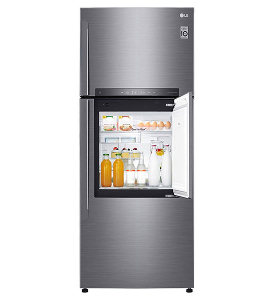 LG Linear Compressor 512 Liter Fridge, 18 Cubic Feet, Digital, Hygiene Fresh Filter, Door Cooling GN-A782HLHU