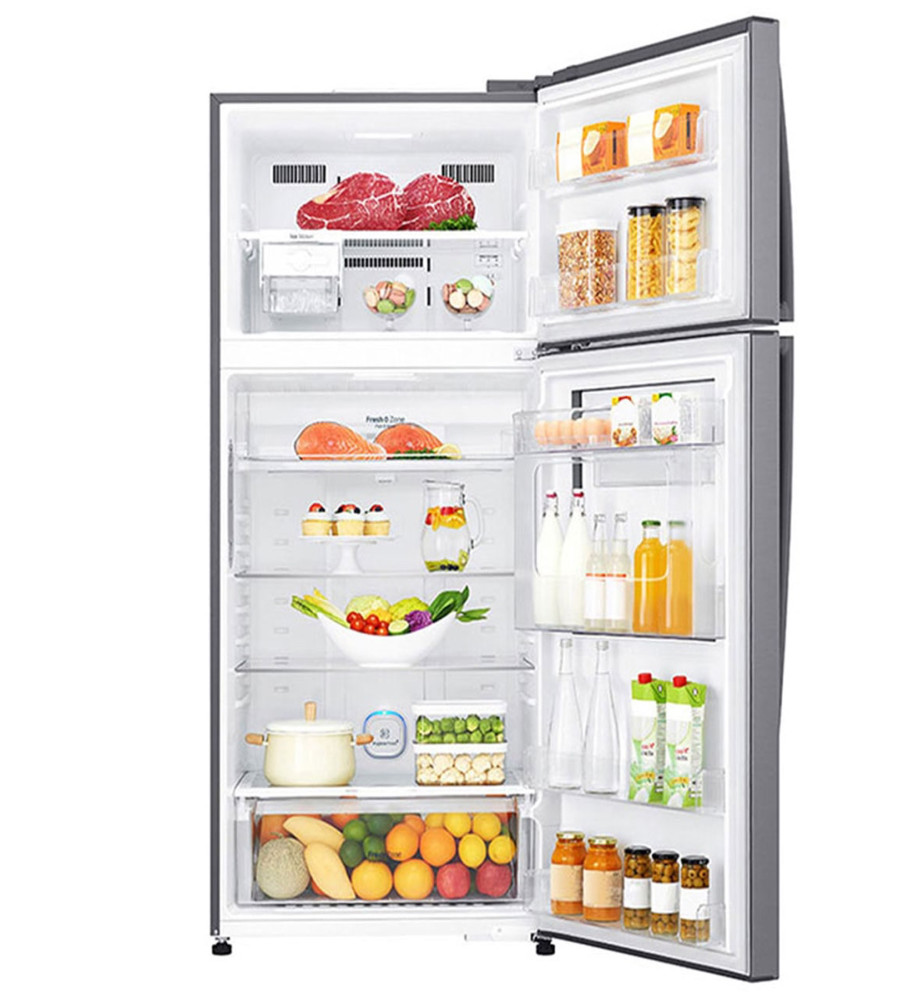 LG Linear Compressor 512 Liter Fridge, 18 Cubic Feet, Digital, Hygiene Fresh Filter, Door Cooling GN-A782HLHU