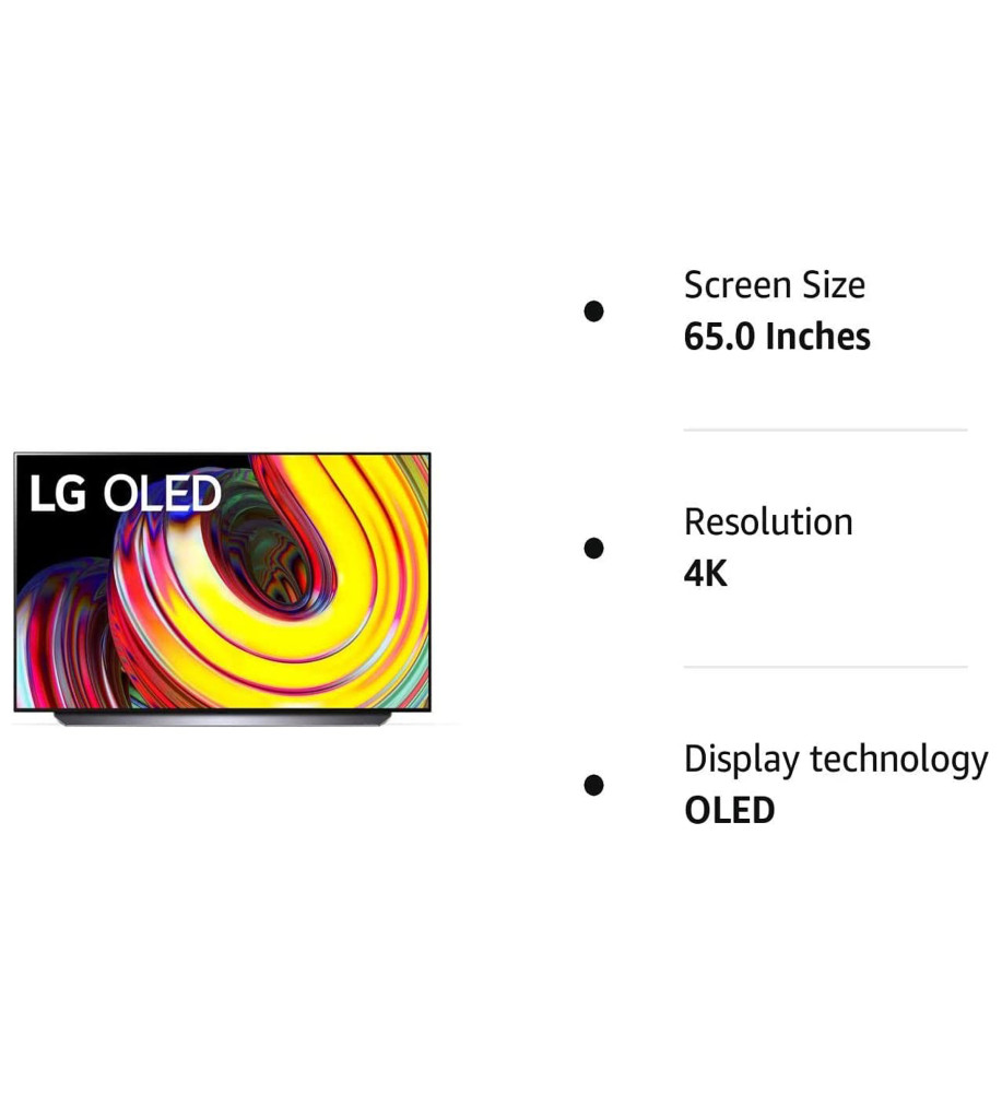 LG OLED CS 65 4K Smart TV 2023 - OLED65CS6LA