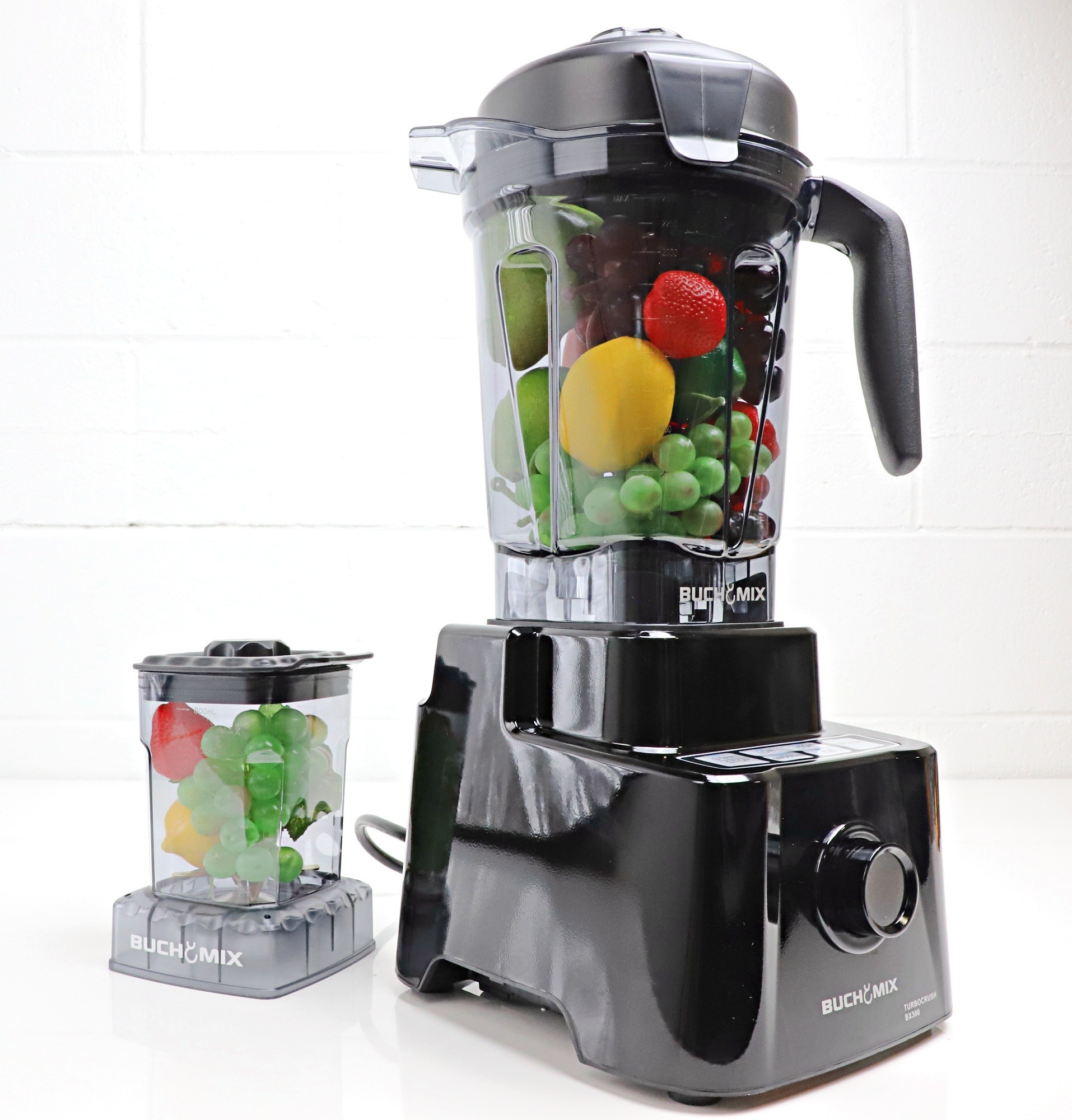 Buchymix 3L Larger Capacity Turbocrush Digital Blender BX300- Black
