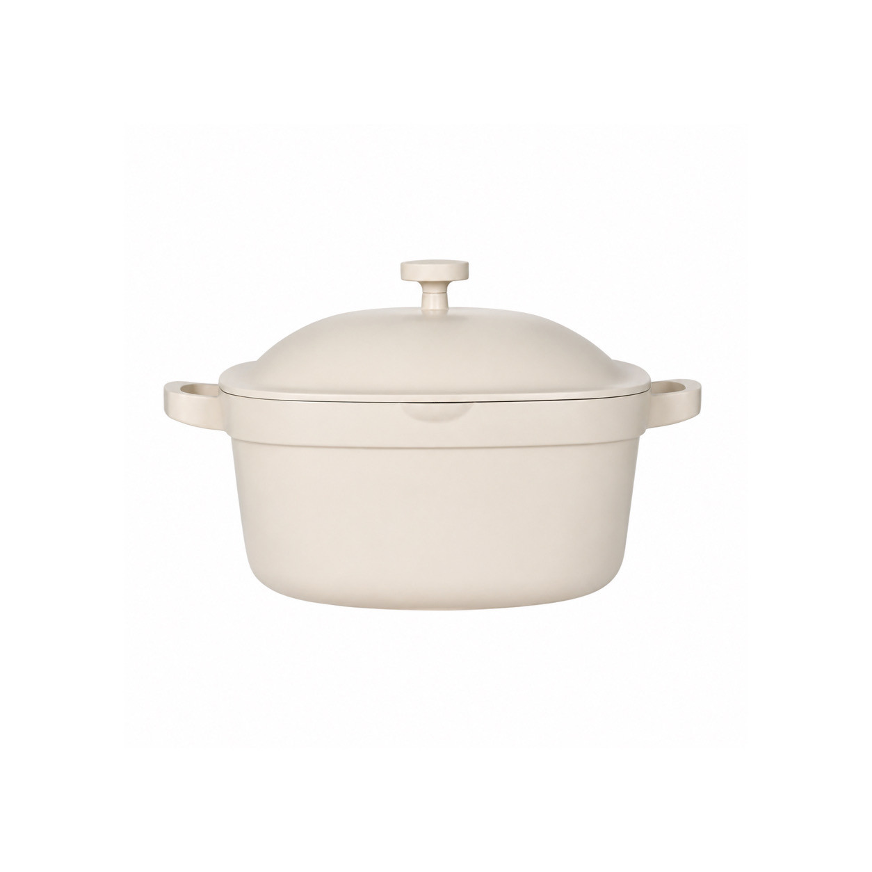 The Delicious Classic 10-Piece Ceramic Cookware Set with bamboo steamer