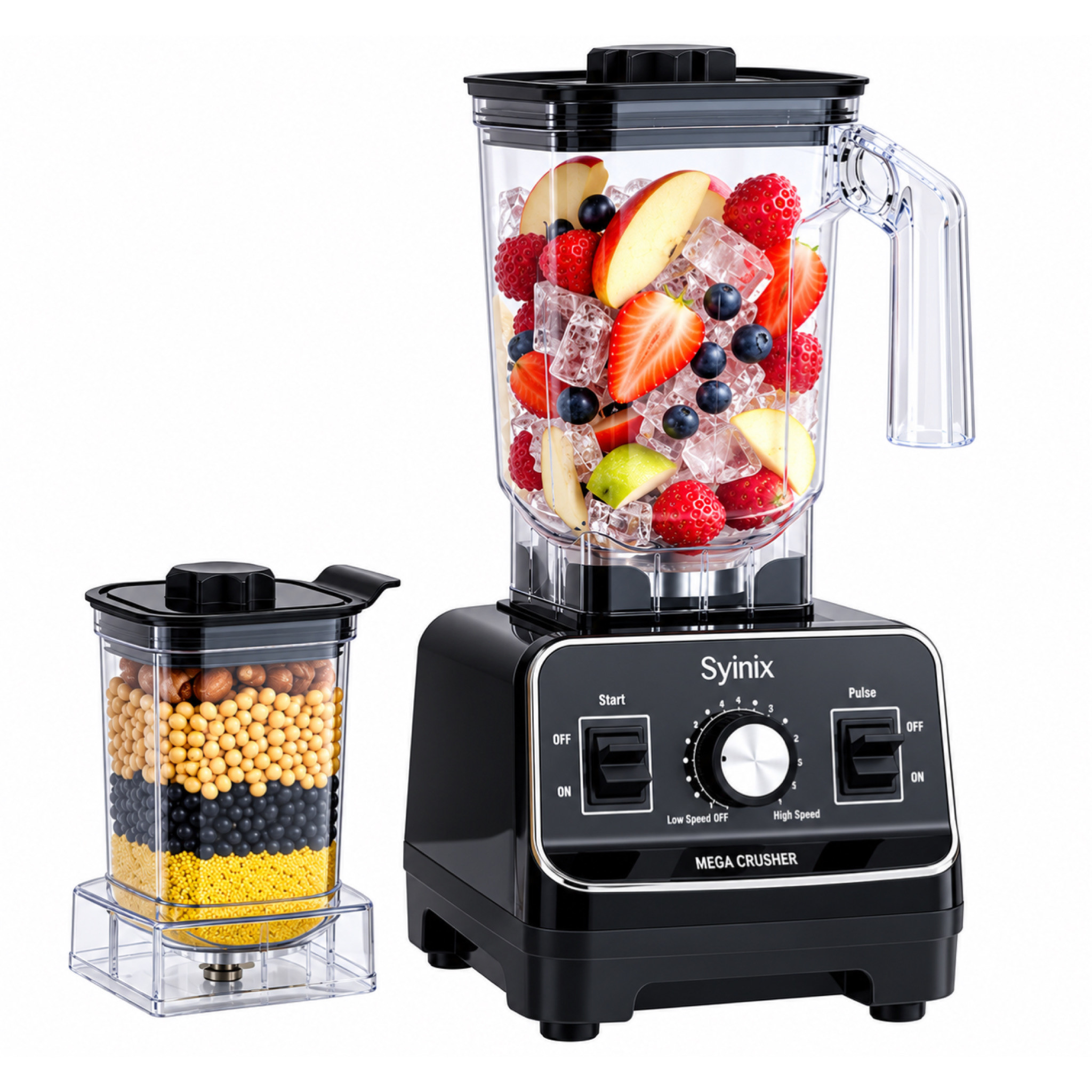 SYINIX 2in1 MEGA CRUSHER BLENDER - SBL15U1