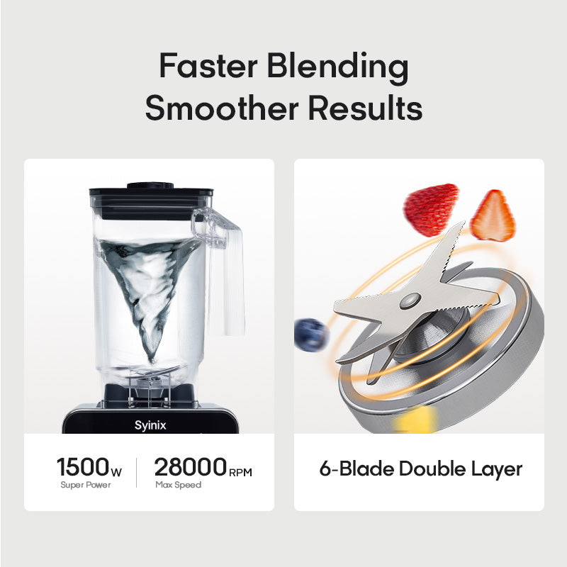 SYINIX 2in1 MEGA CRUSHER BLENDER - SBL15U1