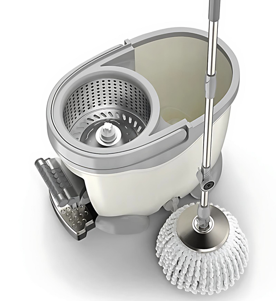 Matrix innovation 360° rotatable HAND & FOOT PEDAL spin mop