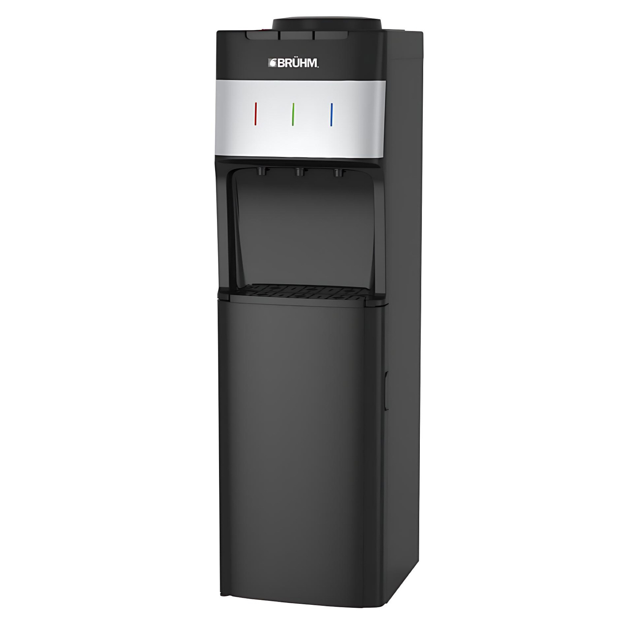 BRUHM FLOOR STANDING WATER DISPENSER WITH FRIDGE - 3 TAPS | BDS-1196