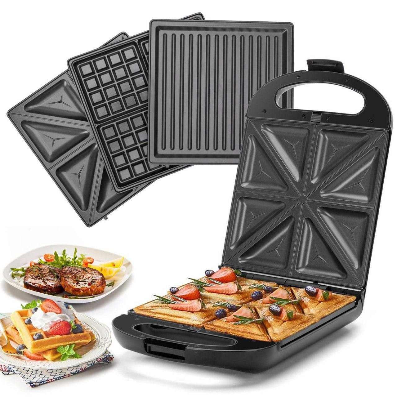 Arshia 4-Slice 3in1 Sandwich Maker | SM116-2515