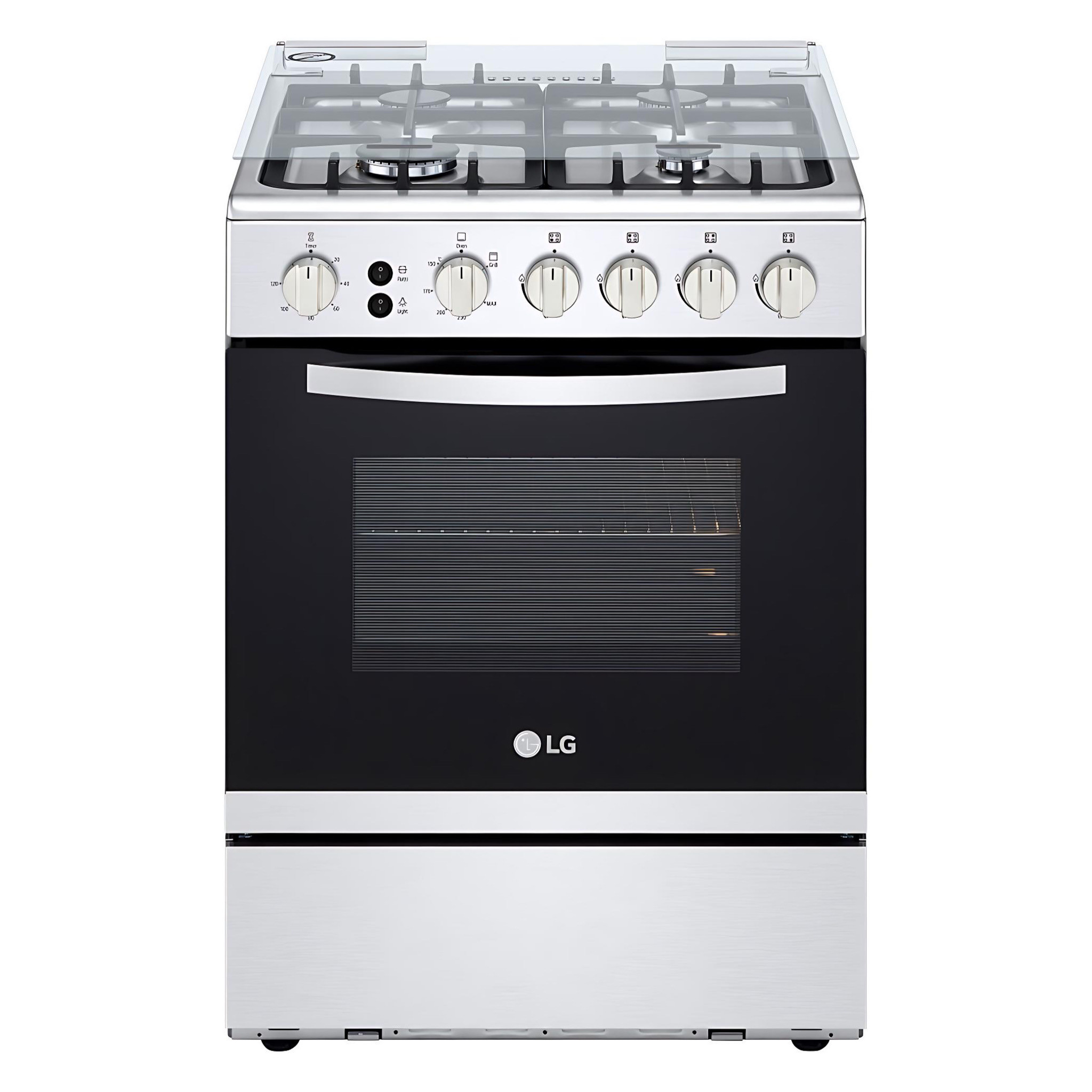 LG 4 Burner 60CM Gas Cooker | Total Safety | Combined Heating System ...