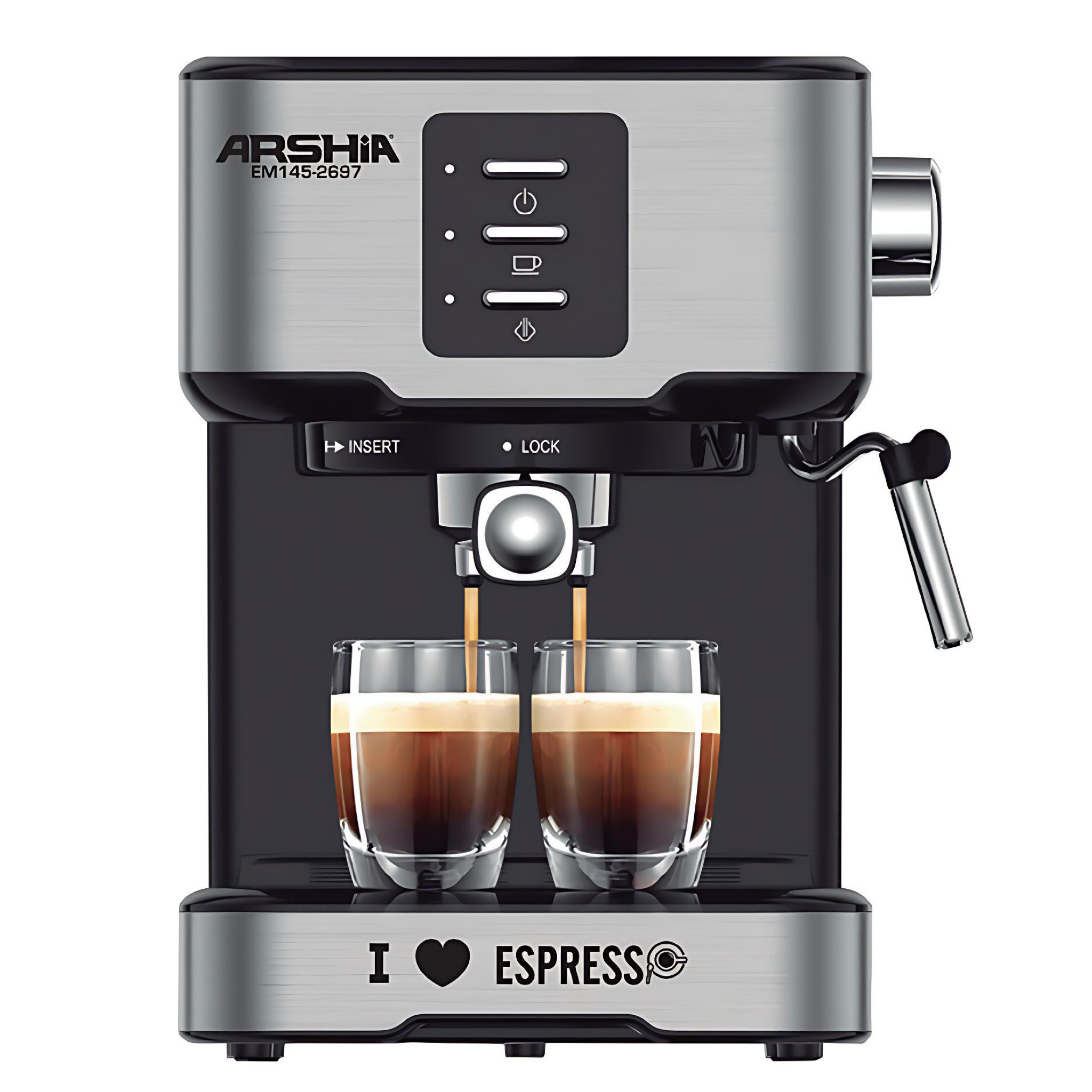 Arshia Premium Espresso Maker | EM145-2697