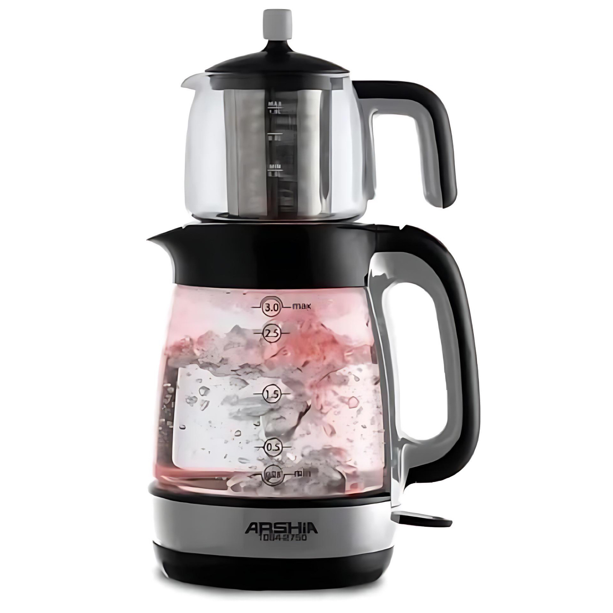 Arshia 2 In 1 Electric Tea Maker and Kettle combo - 3L - T064-2750
