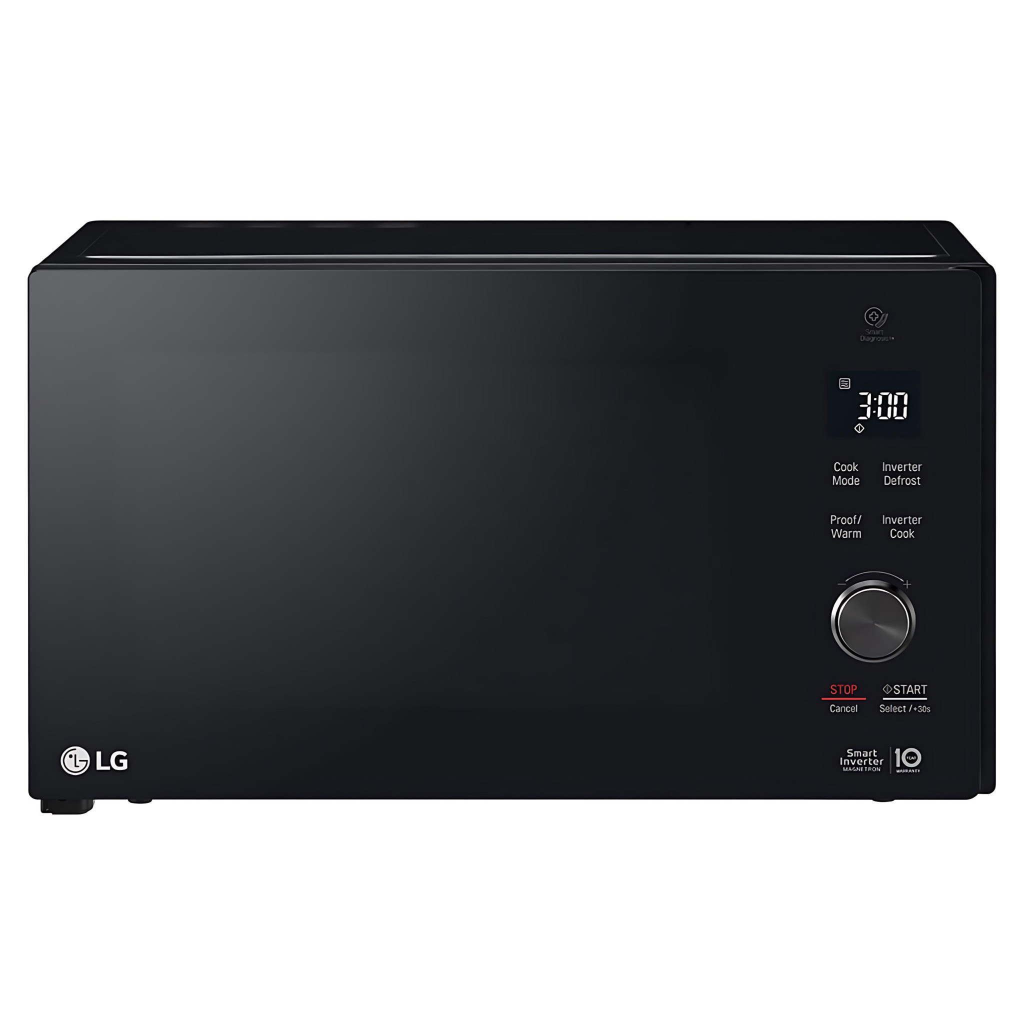 LG NeoChef Microwave oven 42L, Smart Inverter, Even Heating and Easy Clean, MH8265DIS - Black color