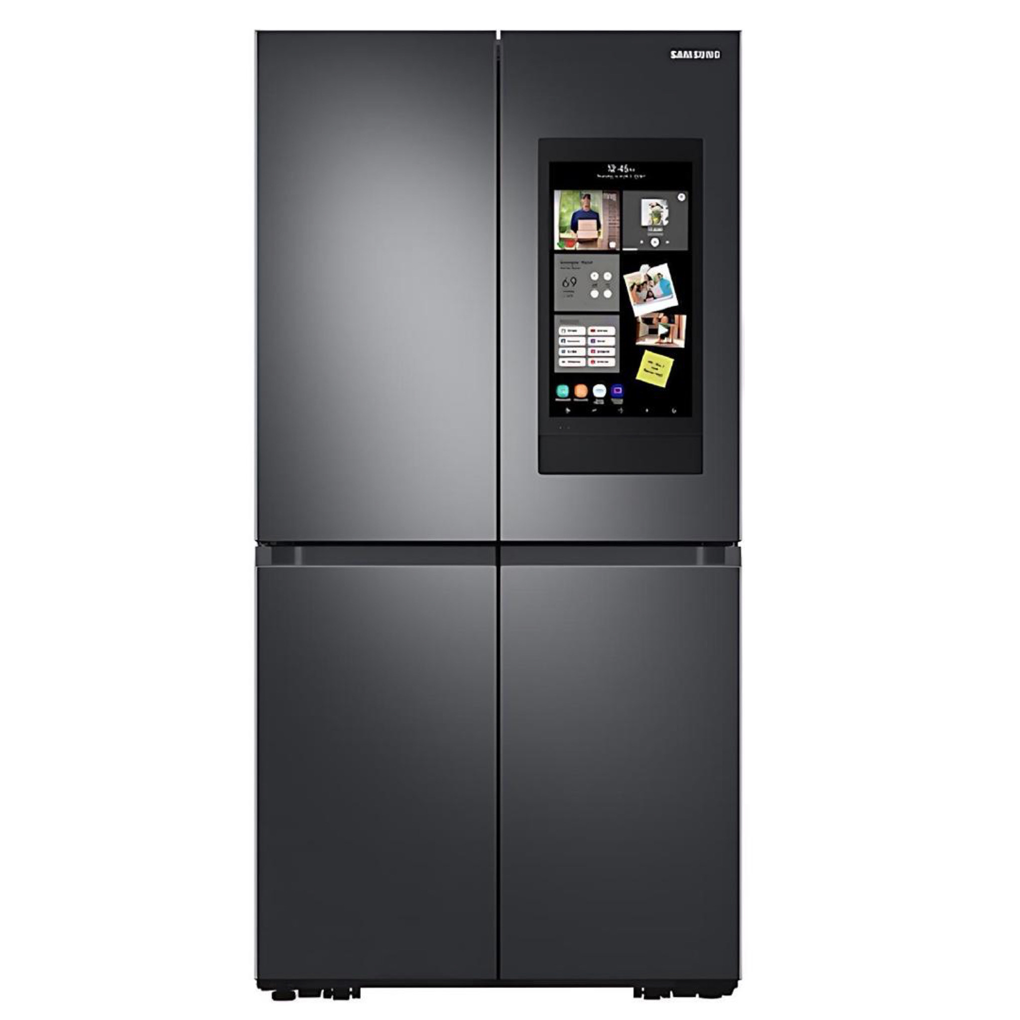 Samsung Family Hub 636L Bespoke AI 4 Door French Door Refrigerator | RF65DG9H0EB1EU