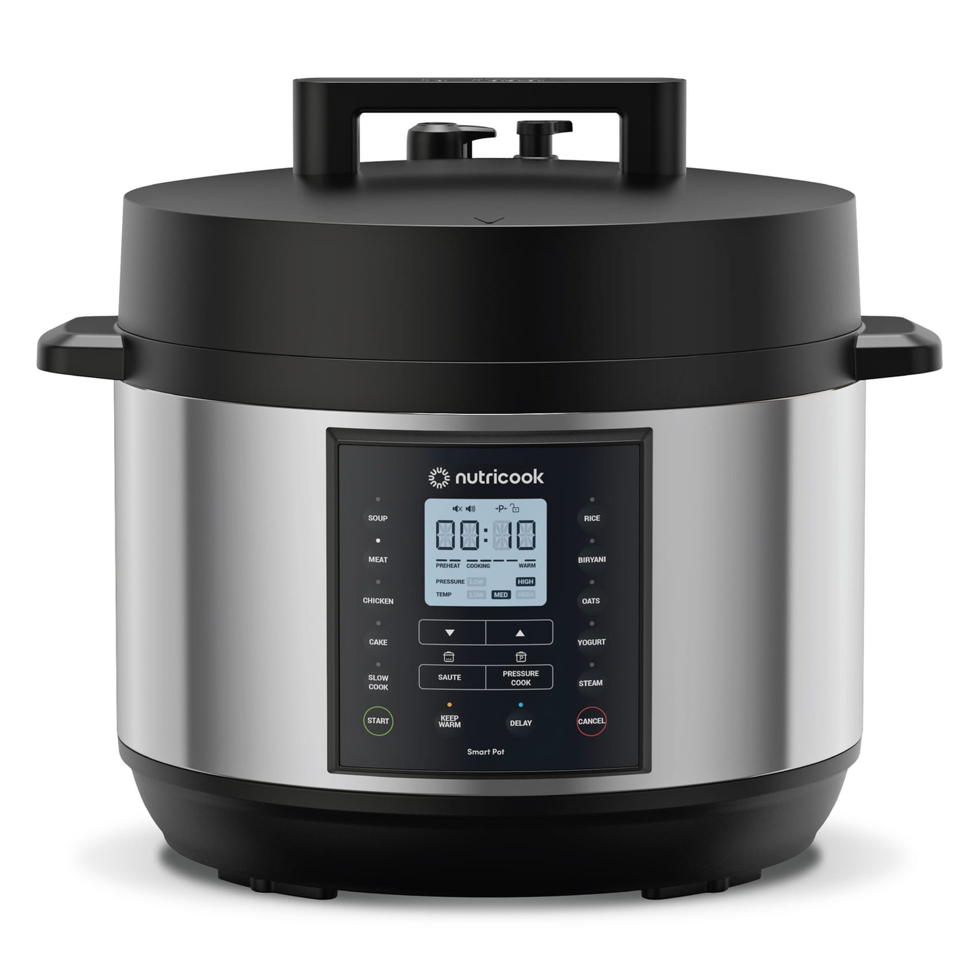 Nutricook 9.5L Smart Pot 2 PLUS, Pressure Cooker, Multi Cooker - NC-SP210L